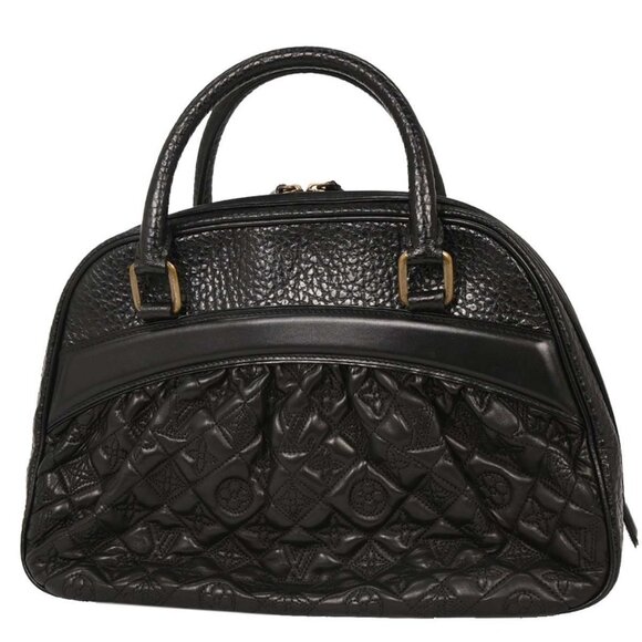 Louis Vuitton Black Monogram Vienna Mitzi Handbag M95101 CE1005 115925 - Picture 1 of 9